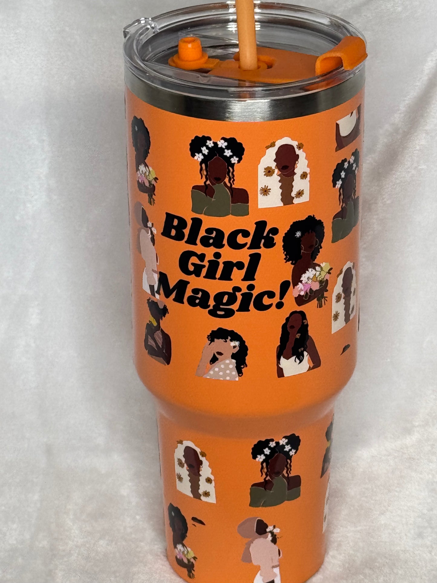 Black Girl Magic 40 oz Tumbler